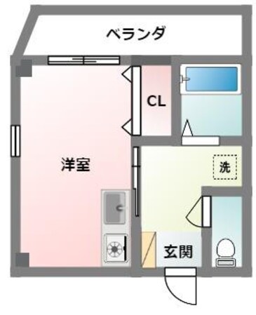 おもろまち駅 徒歩6分 1階の物件間取画像